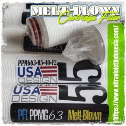 PPMG63 Meltblown Mini Groove Filter Cartridge  large